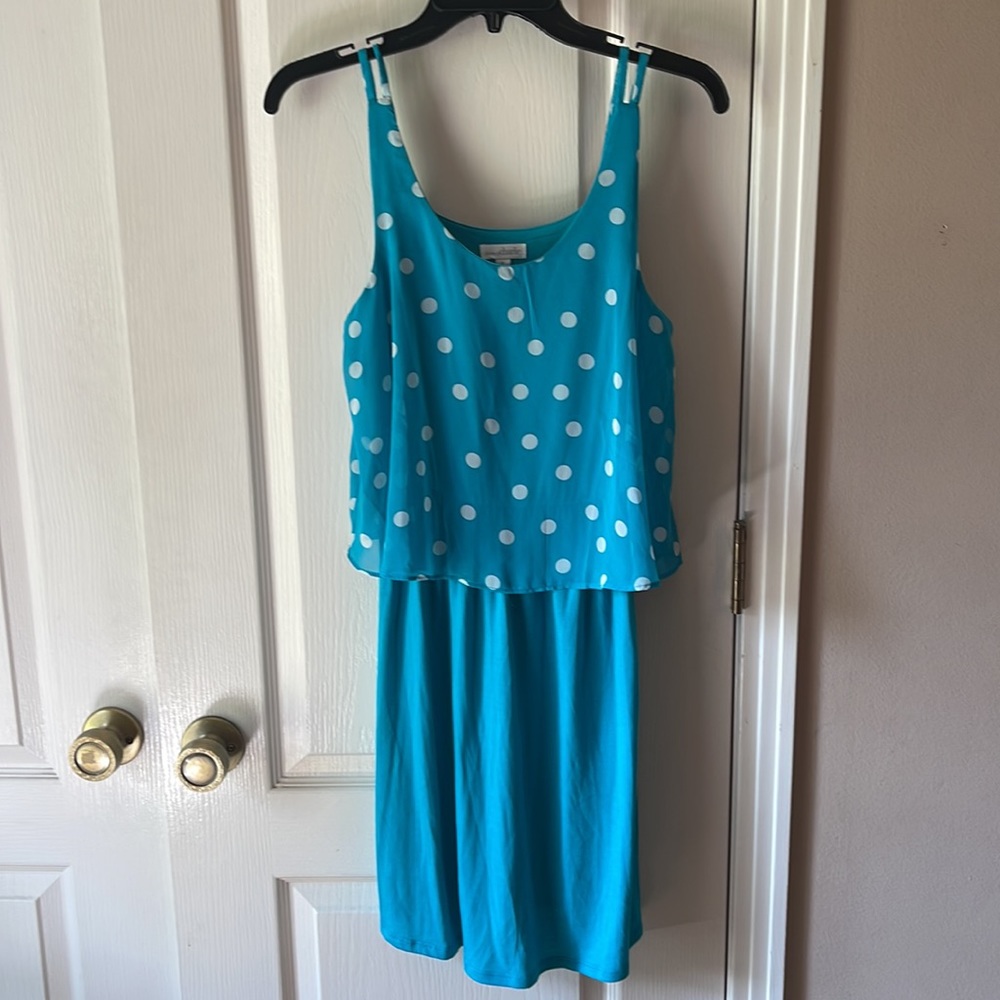Charming Charlie blue dress